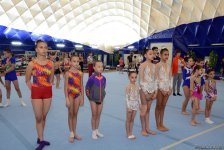 Gimnastikanın üç növü üzrə Azərbaycan birinciliyi və Bakı çempionatına start verilib (FOTO)