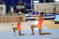 Gimnastikanın üç növü üzrə Azərbaycan birinciliyi və Bakı çempionatına start verilib (FOTO)