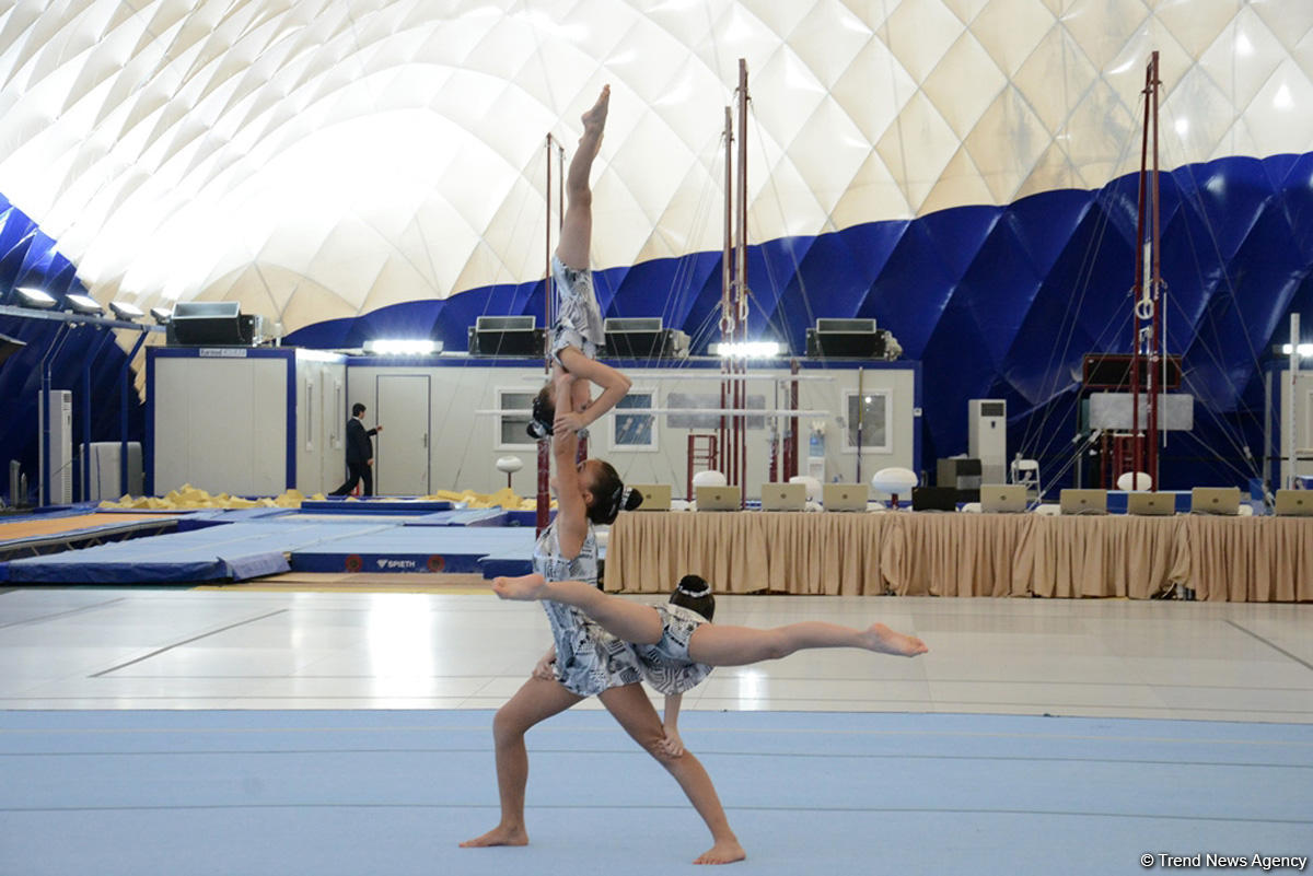 Gimnastikanın üç növü üzrə Azərbaycan birinciliyi və Bakı çempionatına start verilib (FOTO)