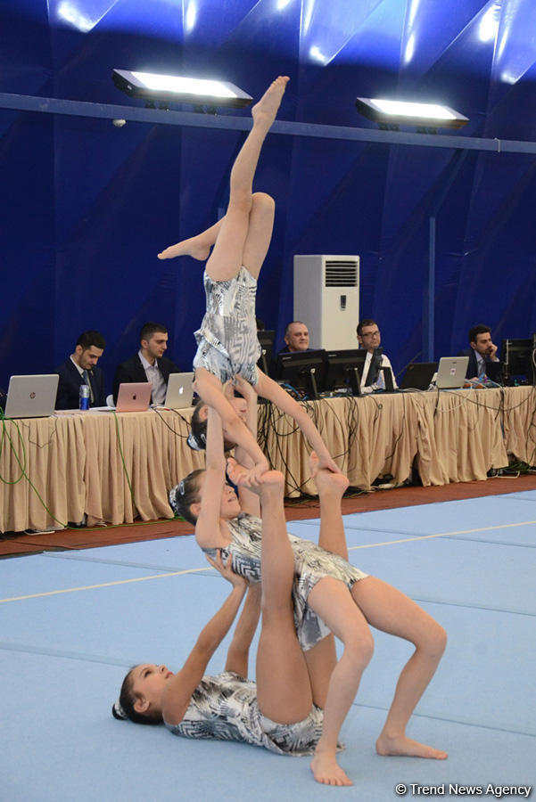 Gimnastikanın üç növü üzrə Azərbaycan birinciliyi və Bakı çempionatına start verilib (FOTO)