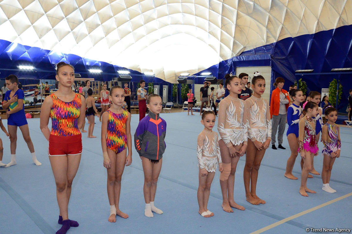 Gimnastikanın üç növü üzrə Azərbaycan birinciliyi və Bakı çempionatına start verilib (FOTO)