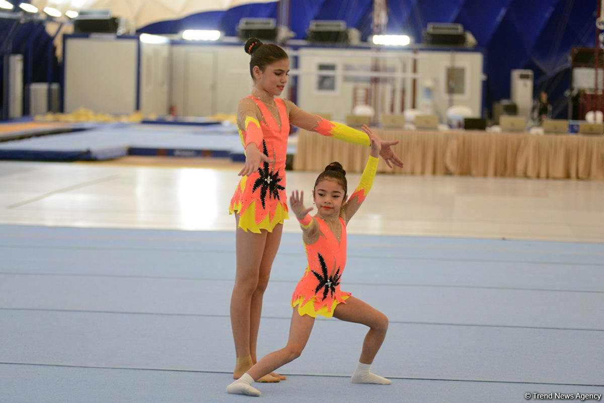 Gimnastikanın üç növü üzrə Azərbaycan birinciliyi və Bakı çempionatına start verilib (FOTO)