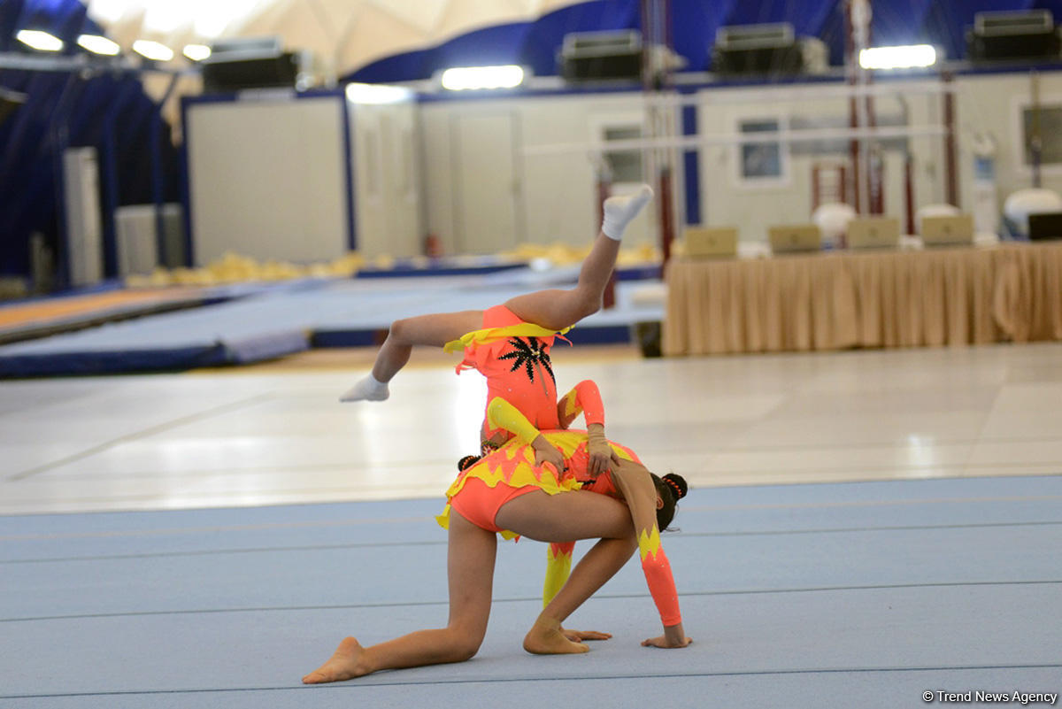 Gimnastikanın üç növü üzrə Azərbaycan birinciliyi və Bakı çempionatına start verilib (FOTO)