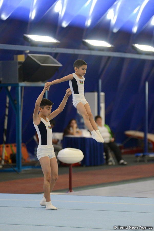 Gimnastikanın üç növü üzrə Azərbaycan birinciliyi və Bakı çempionatına start verilib (FOTO)