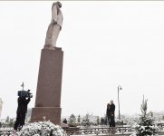 Prezident İlham Əliyev və birinci xanım Mehriban Əliyeva Quba rayonuna səfərə gəliblər (FOTO)