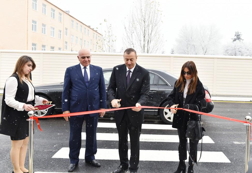 Prezident İlham Əliyev: Azərbaycanın müxtəlif yerlərində əlavə on xalça fabriki açılacaq (YENİLƏNİB) (FOTO)