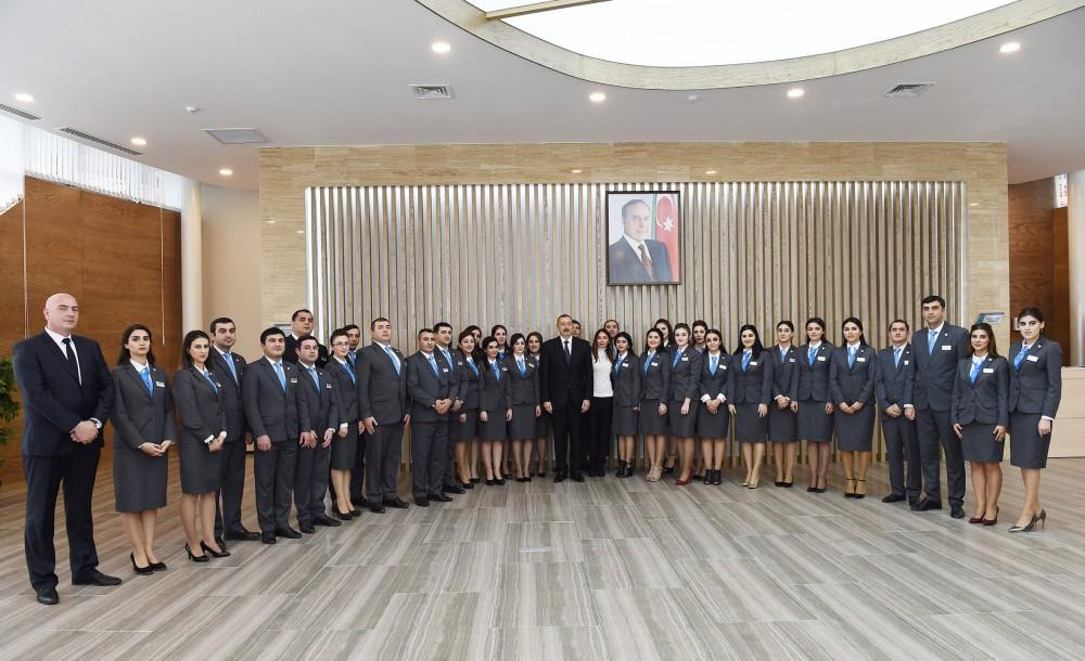 Prezident İlham Əliyev və birinci xanım Mehriban Əliyeva Quba “ASAN həyat” kompleksinin açılışında iştirak ediblər (FOTO) (YENİLƏNİB)