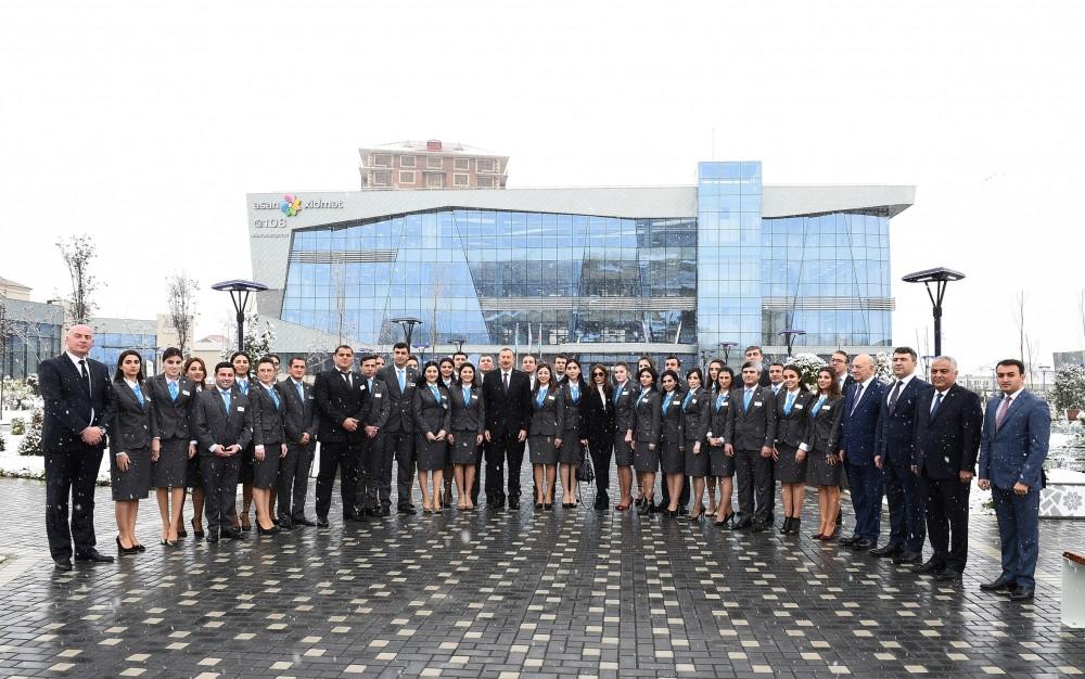 Prezident İlham Əliyev və birinci xanım Mehriban Əliyeva Quba “ASAN həyat” kompleksinin açılışında iştirak ediblər (FOTO) (YENİLƏNİB)