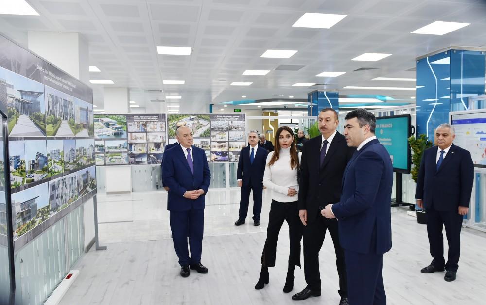 Prezident İlham Əliyev və birinci xanım Mehriban Əliyeva Quba “ASAN həyat” kompleksinin açılışında iştirak ediblər (FOTO) (YENİLƏNİB)