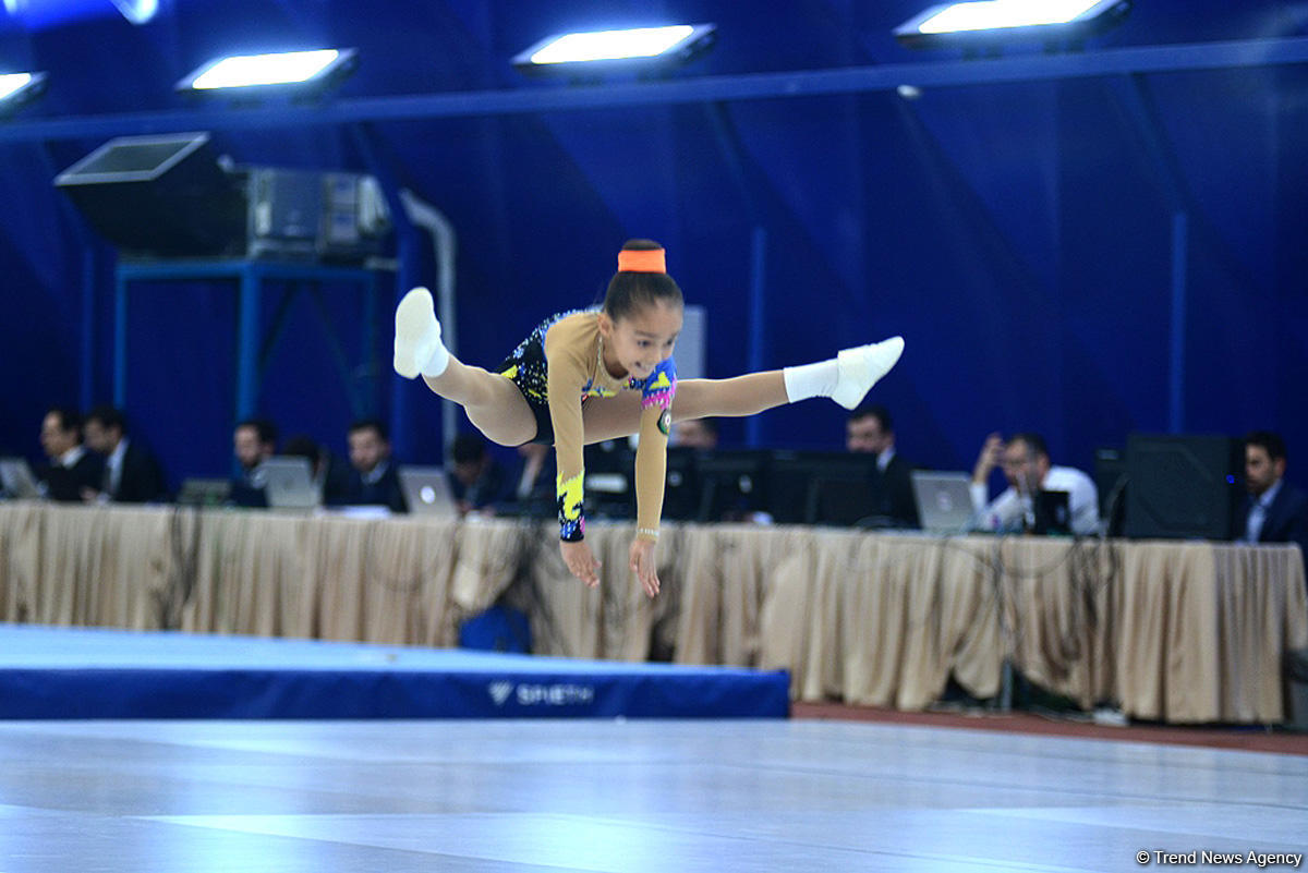 Gimnastikanın üç növü üzrə Azərbaycan birinciliyi və Bakı çempionatı başa çatıb (FOTO)