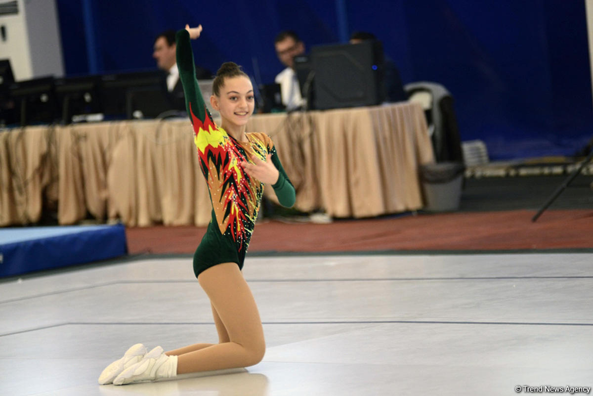 Gimnastikanın üç növü üzrə Azərbaycan birinciliyi və Bakı çempionatı başa çatıb (FOTO)