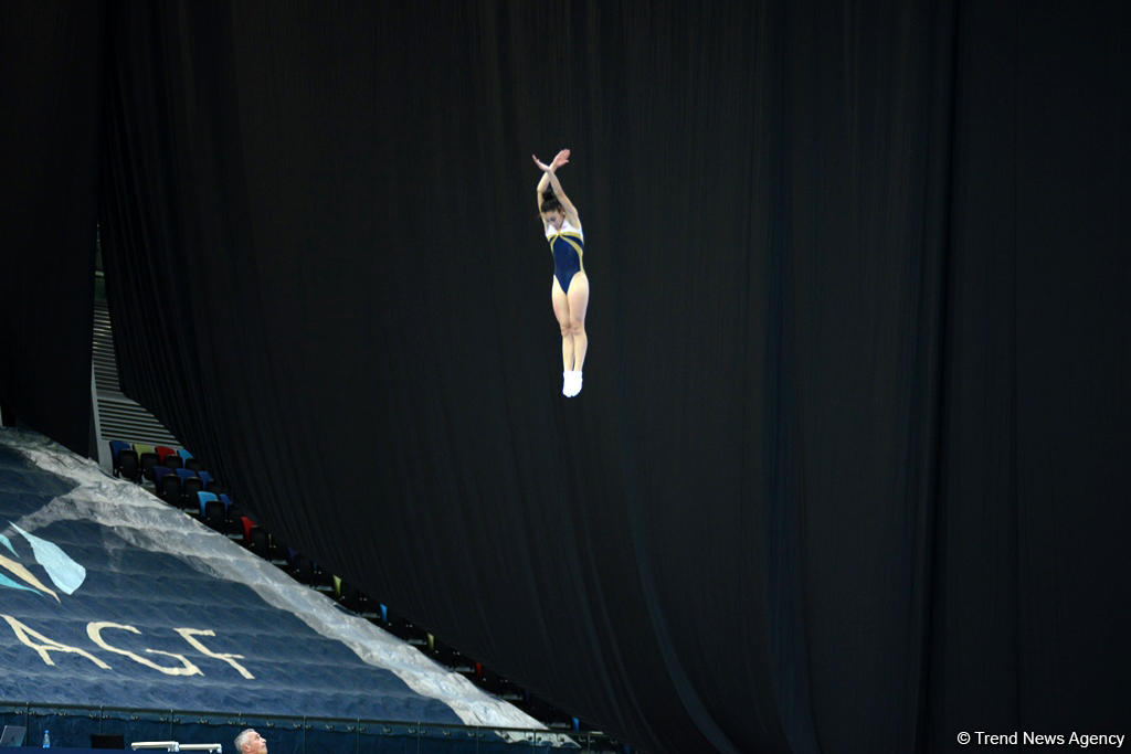 Bədii gimnastika və batut üzrə Azərbaycan birinciliyinə start verilib (FOTO)