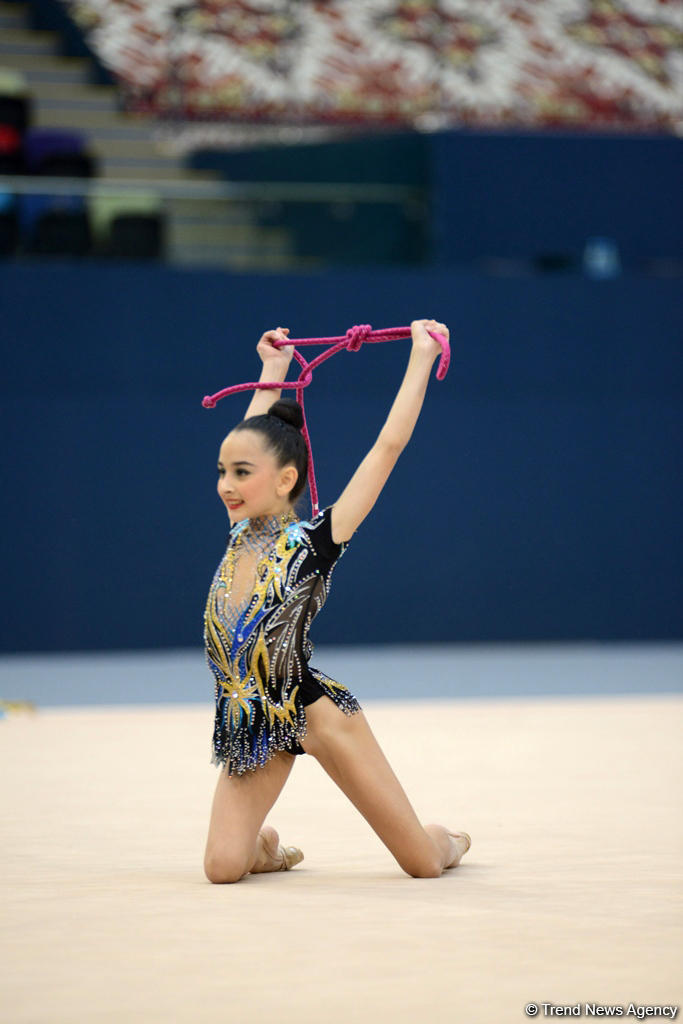 Bədii gimnastika və batut üzrə Azərbaycan birinciliyinə start verilib (FOTO)