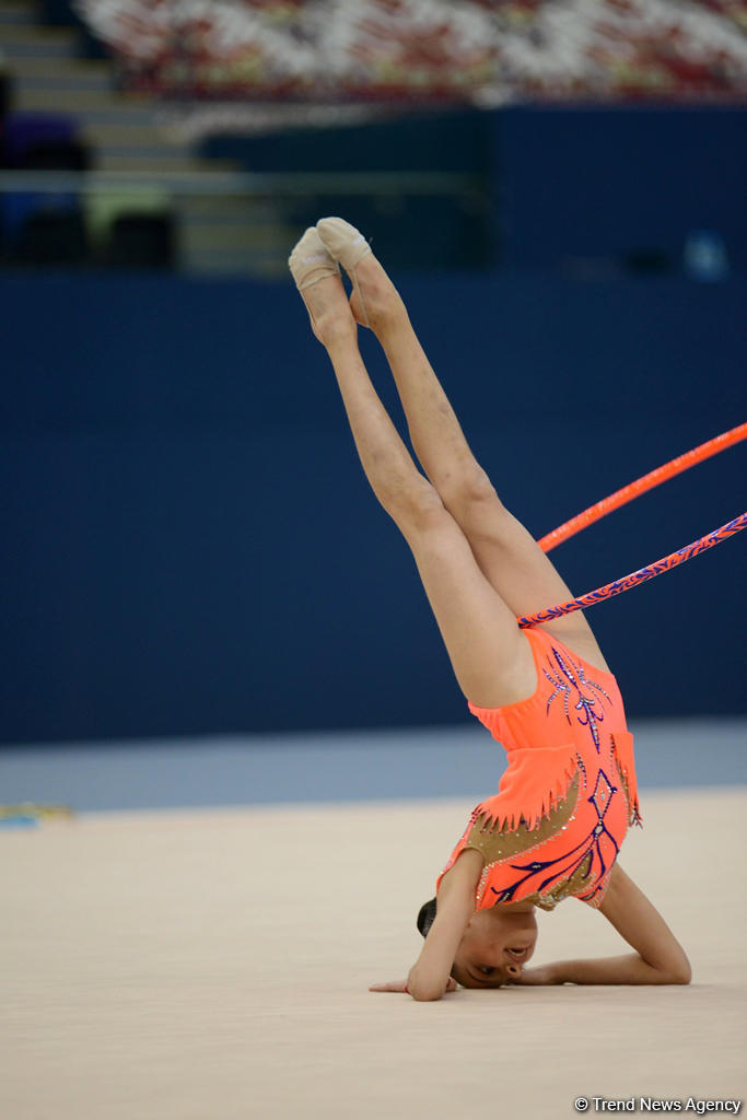 Bədii gimnastika və batut üzrə Azərbaycan birinciliyinə start verilib (FOTO)