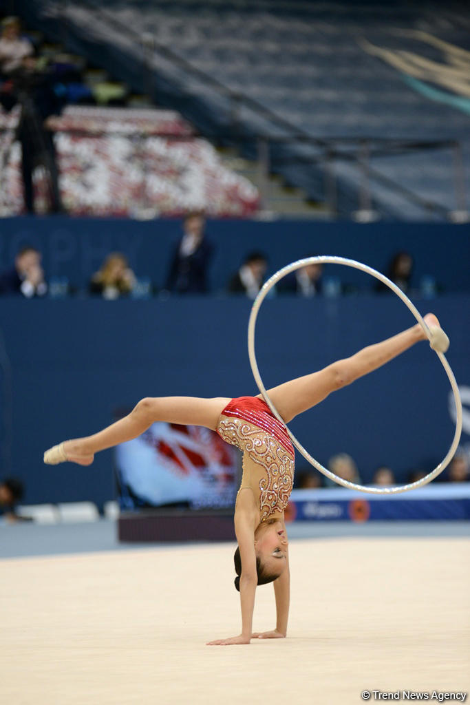 Bədii gimnastika və batut üzrə Azərbaycan birinciliyinə start verilib (FOTO)