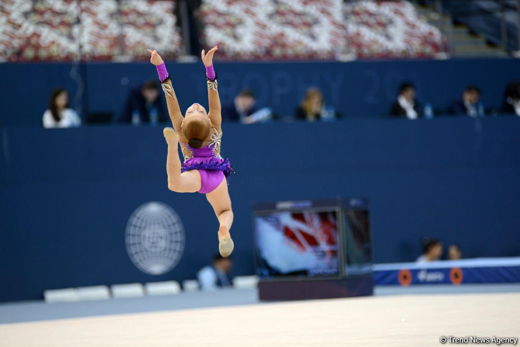 Bədii gimnastika və batut üzrə Azərbaycan birinciliyinə start verilib (FOTO)