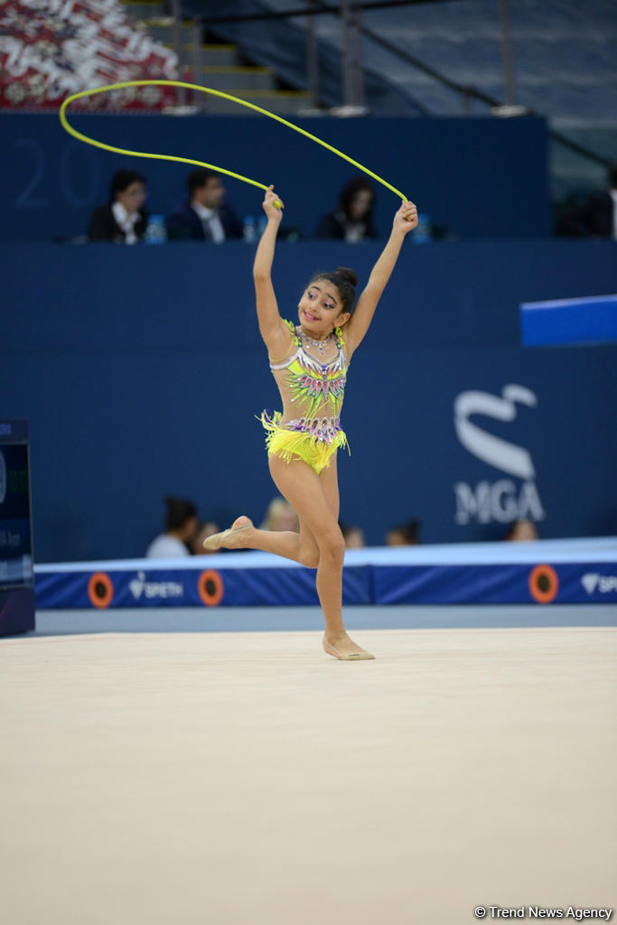 Bədii gimnastika və batut üzrə Azərbaycan birinciliyinə start verilib (FOTO)