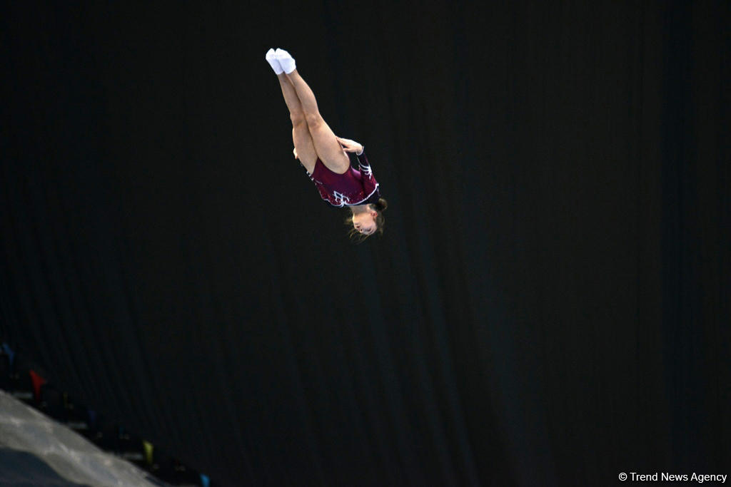 Bədii gimnastika və batut üzrə Azərbaycan birinciliyinə start verilib (FOTO)
