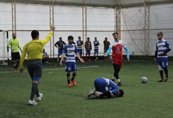 AZFAR Biznes Liqanın yarımfinal oyunları (FOTO)