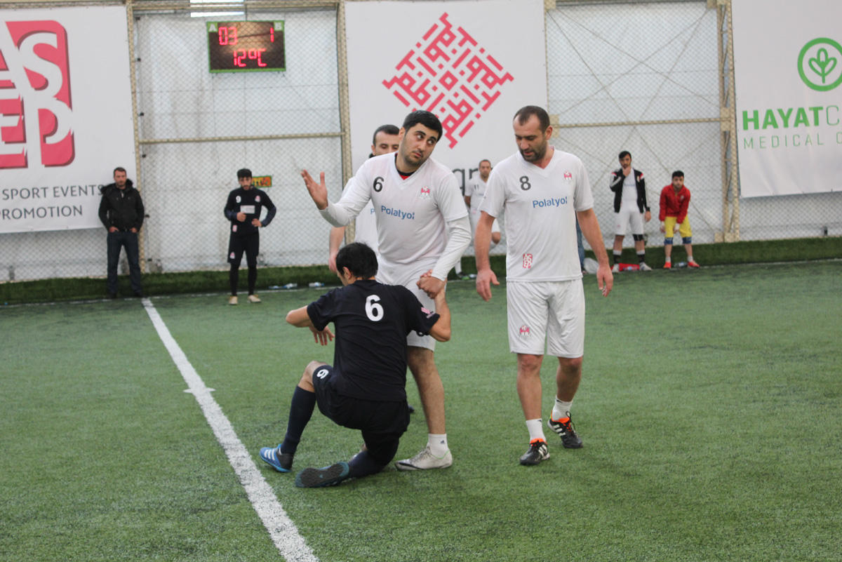 AZFAR Biznes Liqanın yarımfinal oyunları (FOTO)