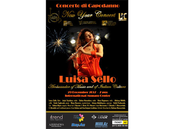 Məşhur italiyalı musiqiçi Bakıda Yeni il konserti verəcək
