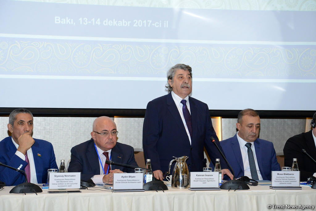 "Müəllif hüququna hörmətin aşılanması və rəqəmsal mühitdə piratçılığa və kontrafaktçılığa qarşı mübarizə" konfransı keçirilir (FOTO)