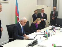 Azərbaycan və Böyük Britaniya arasında hökumətlərarası komissiyanın protokolu imzalanıb (FOTO)