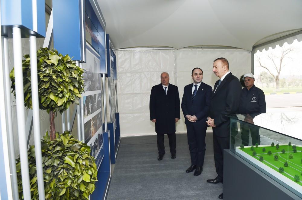 Prezident İlham Əliyev Sumqayıt boruyayma zavodunun yenidənqurmadan sonra açılışında iştirak edib (FOTO)
