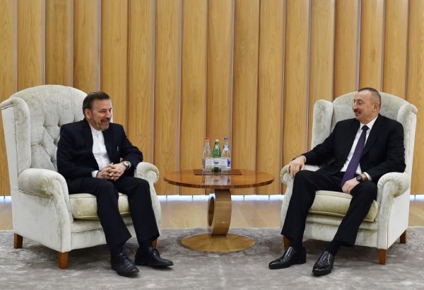 Prezident İlham Əliyev İranın Prezident Aparatının rəhbəri ilə görüşüb (FOTO) (YENİLƏNİB)