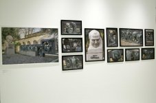 Heydər Əliyev Fondunun vitse-prezidenti Leyla Əliyeva Ömər Eldarovun fərdi sərgisinin açılışında iştirak edib (FOTO)