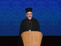 Prezident İlham Əliyev “2017-İslam Həmrəyliyi İli: Dinlər və mədəniyyətlərarası dialoq” mövzusunda keçirilən beynəlxalq konfransda iştirak edib (YENİLƏNİB-3) (FOTO)