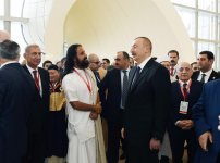 Prezident İlham Əliyev “2017-İslam Həmrəyliyi İli: Dinlər və mədəniyyətlərarası dialoq” mövzusunda keçirilən beynəlxalq konfransda iştirak edib (YENİLƏNİB-3) (FOTO)