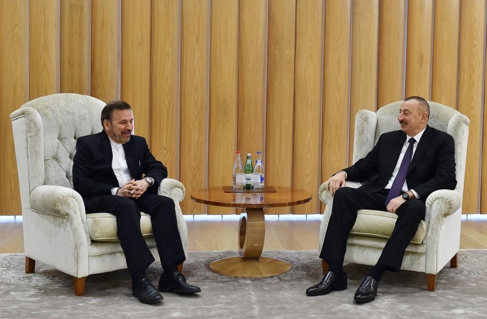Prezident İlham Əliyev İranın Prezident Aparatının rəhbəri ilə görüşüb (FOTO) (YENİLƏNİB)