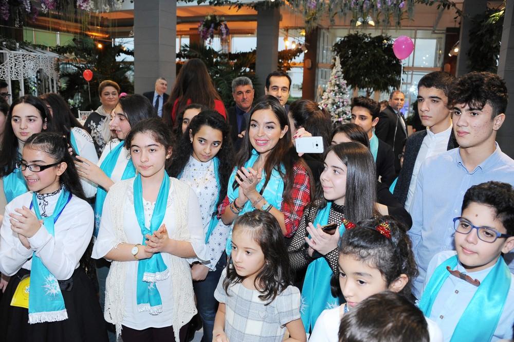 Leyla Əliyeva xüsusi qayğıya ehtiyacı olan uşaqlar üçün keçirilən şənlikdə iştirak edib (FOTO)