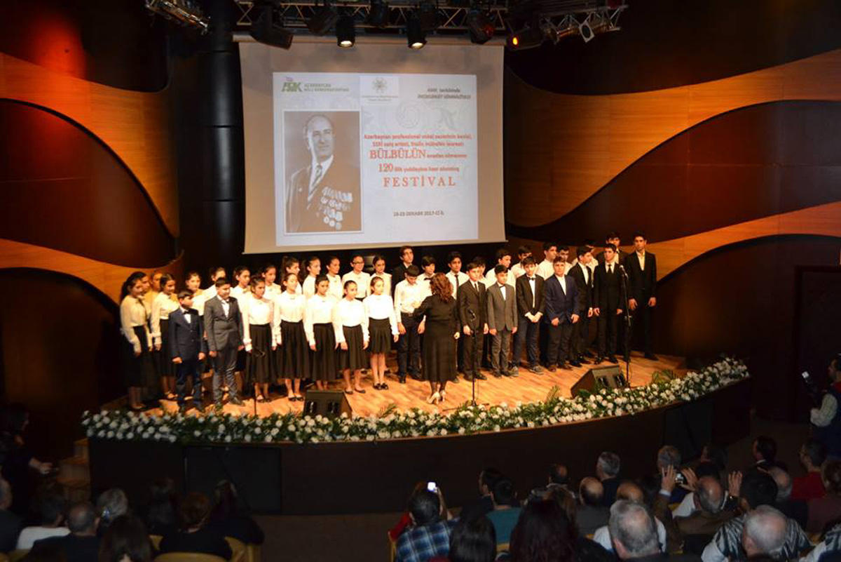 Bülbül festivalına həsr olunmuş qala konsert keçirilib (FOTO)