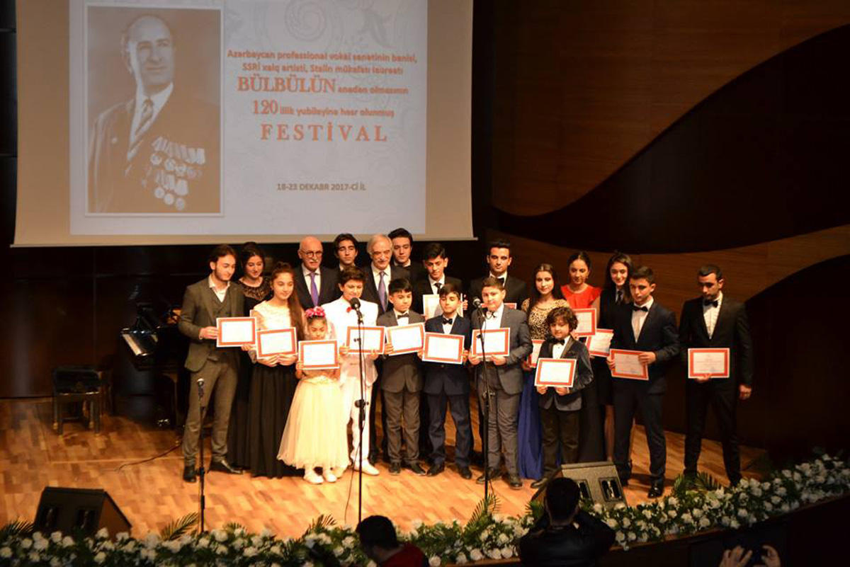 Bülbül festivalına həsr olunmuş qala konsert keçirilib (FOTO)