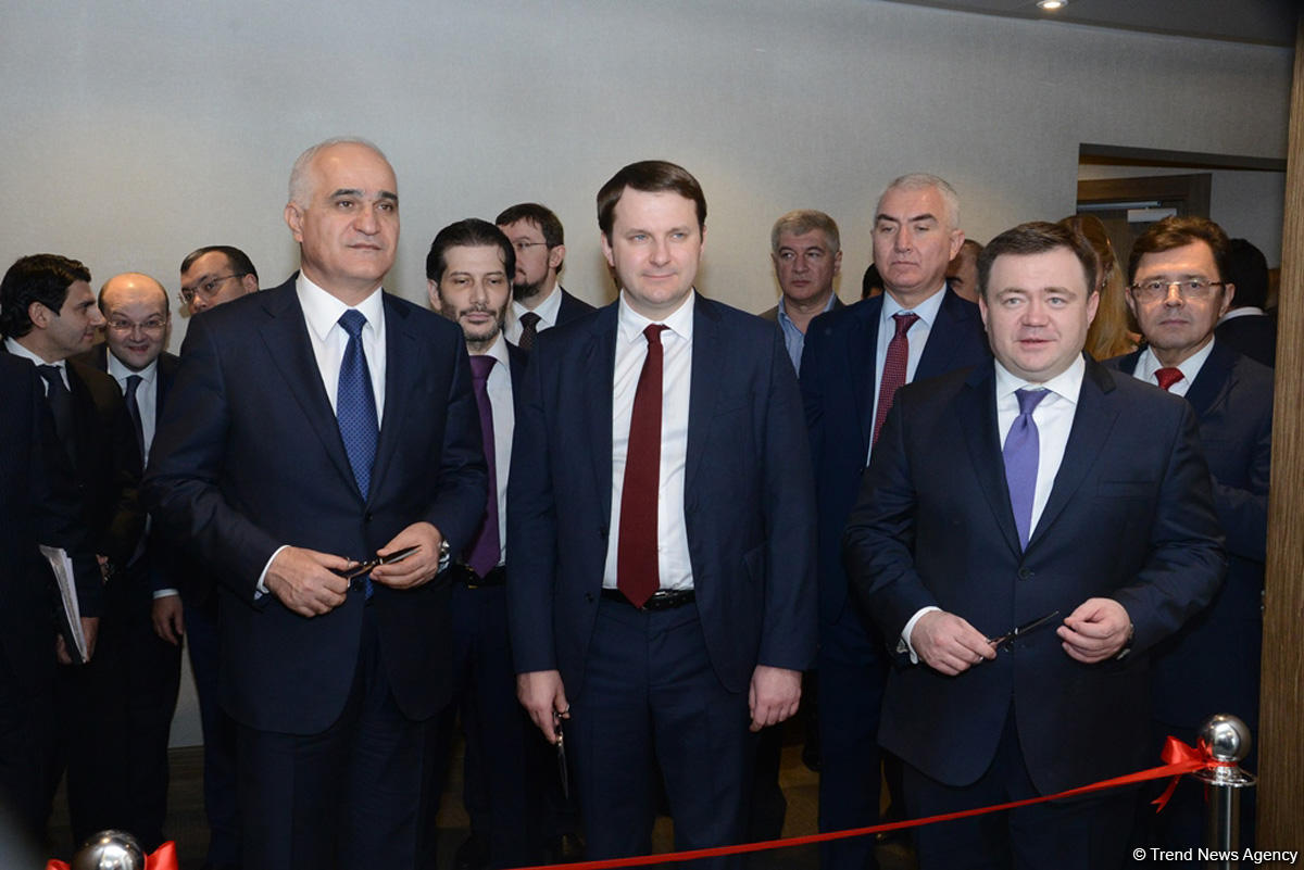 Nazir: Bakıda Rusiya İxrac Mərkəzinin nümayəndəliyinin açılması əmtəə dövriyyəsinin artmasına kömək edəcək (FOTO)