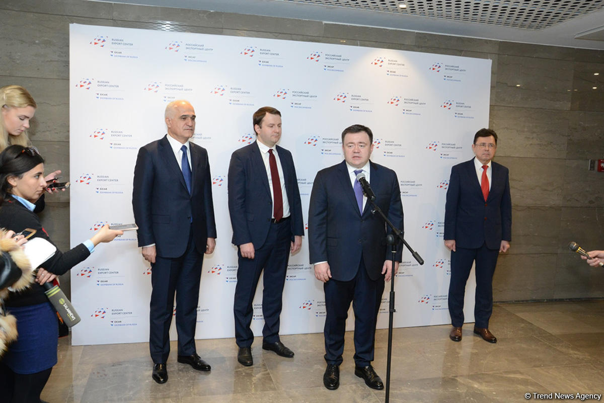 Nazir: Bakıda Rusiya İxrac Mərkəzinin nümayəndəliyinin açılması əmtəə dövriyyəsinin artmasına kömək edəcək (FOTO)