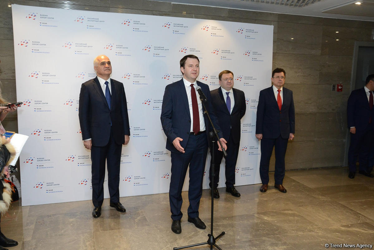 Nazir: Bakıda Rusiya İxrac Mərkəzinin nümayəndəliyinin açılması əmtəə dövriyyəsinin artmasına kömək edəcək (FOTO)