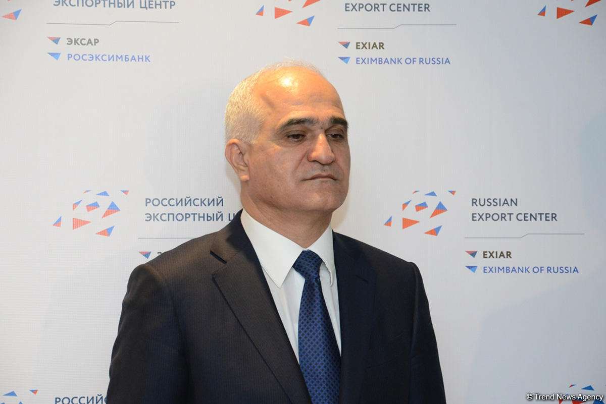 Nazir: Bakıda Rusiya İxrac Mərkəzinin nümayəndəliyinin açılması əmtəə dövriyyəsinin artmasına kömək edəcək (FOTO)