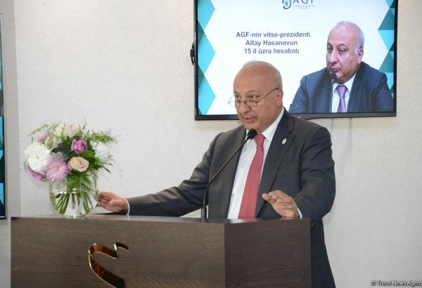 Altay Həsənov: Mehriban Əliyeva AGF-nin prezidenti seçildikdən sonra gimnastika növlərinin inkişafı üçün çox böyük işlər görülüb
