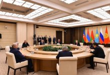 Prezident İlham Əliyev Moskvada MDB dövlət başçılarının qeyri-rəsmi görüşündə iştirak edib (YENİLƏNİB) (FOTO)