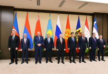 Prezident İlham Əliyev Moskvada MDB dövlət başçılarının qeyri-rəsmi görüşündə iştirak edib (YENİLƏNİB) (FOTO)