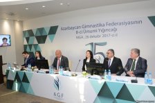 Azərbaycan Gimnastika Federasiyasının 15 illik yubileyinə həsr olunmuş Ümumi Yığıncaq keçirilib (FOTO)
