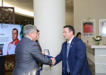 Azərbaycan Gimnastika Federasiyasının 15 illik yubileyinə həsr olunmuş Ümumi Yığıncaq keçirilib (FOTO)