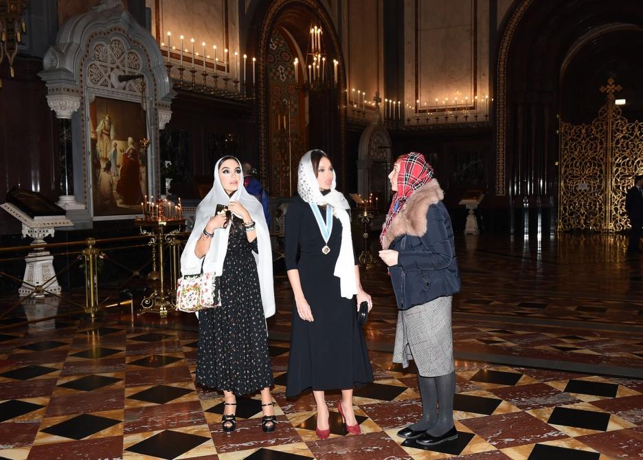 Azərbaycanın Birinci vitse-prezidenti Mehriban Əliyevaya Moskvada Müqəddəs Mələksima Knyaginya Olqa ordeni təqdim edilib (FOTO)