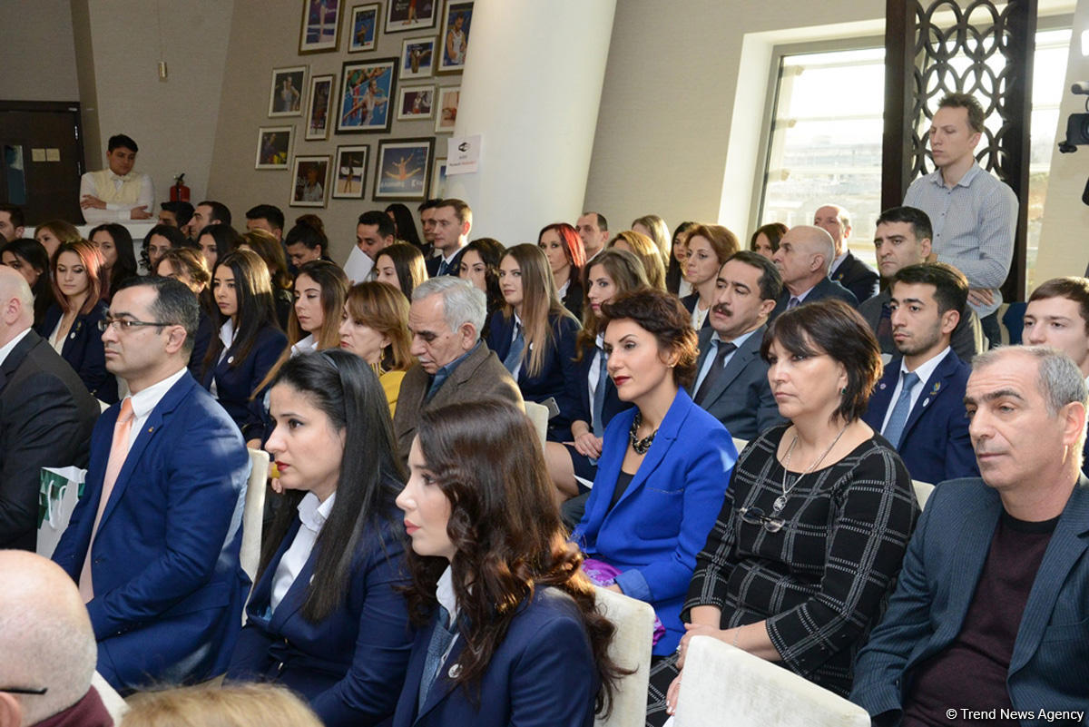 Azərbaycan Gimnastika Federasiyasının 15 illik yubileyinə həsr olunmuş Ümumi Yığıncaq keçirilib (FOTO)