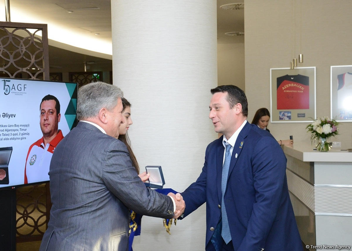 Azərbaycan Gimnastika Federasiyasının 15 illik yubileyinə həsr olunmuş Ümumi Yığıncaq keçirilib (FOTO)