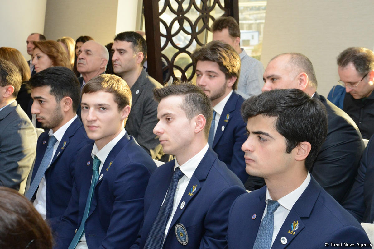 Azərbaycan Gimnastika Federasiyasının 15 illik yubileyinə həsr olunmuş Ümumi Yığıncaq keçirilib (FOTO)
