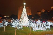 Bakının bayram gecələri - FOTOSESSİYA